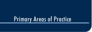 Primary Areas of Practice